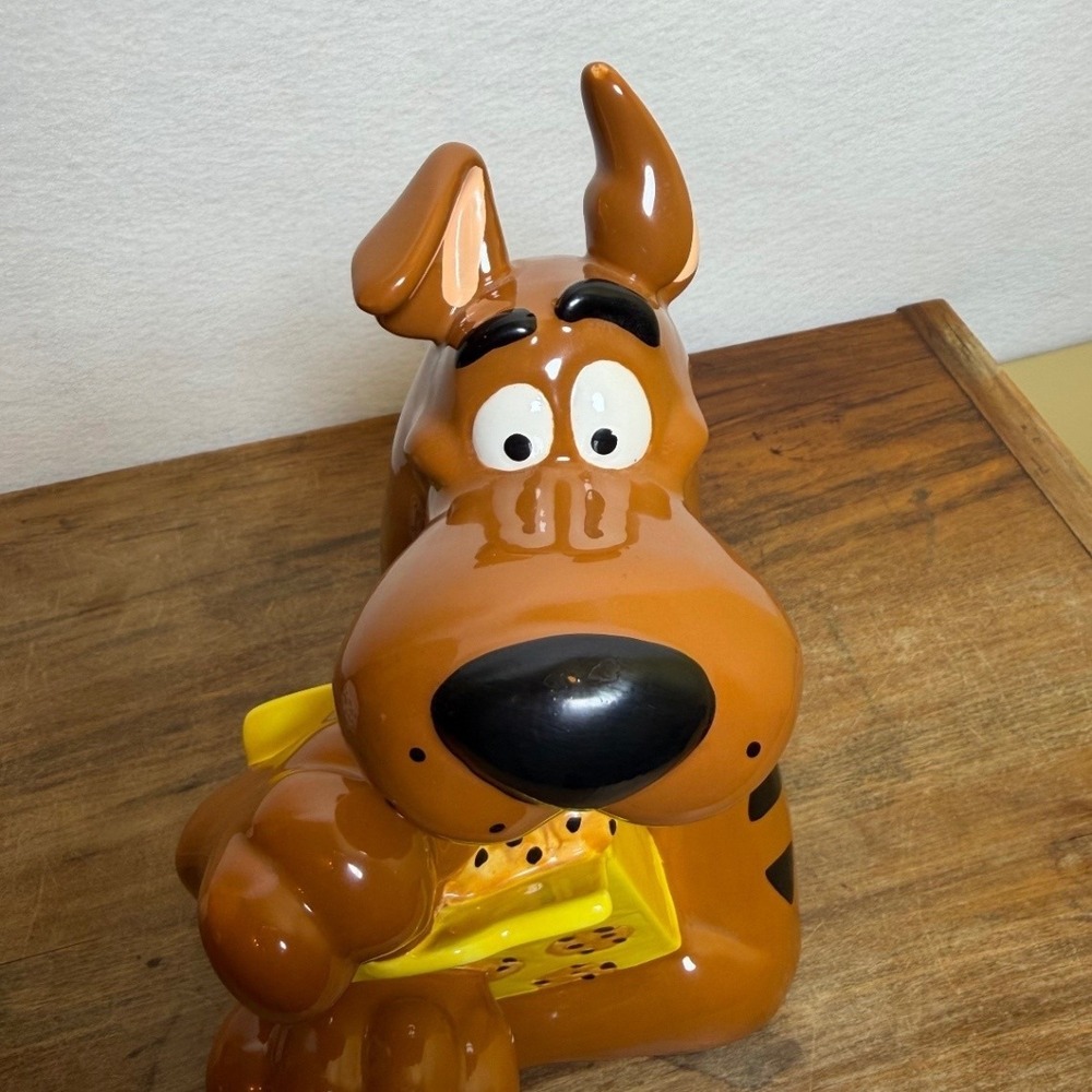Vintage Scooby Doo Cookie Jar Scooby Snacks 2001 Warner Bros Cartoon Rare - Picture 12 of 12